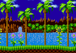 Splash Hill Zone  Video game sprites, Sonic, Cricut crafts